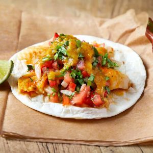 Flour Tilapia Taco