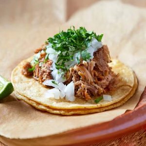 Pulled Pork Carnitas Taco