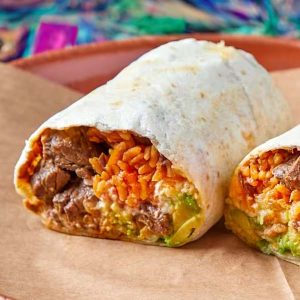 Steak Adobada Supreme Burrito