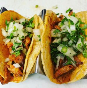 Marinated Pork al Pastor Taco